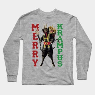 Merry Krampus Long Sleeve T-Shirt